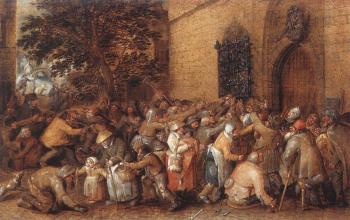 David Vinckboons : Distribution Of Loaves To The Poor